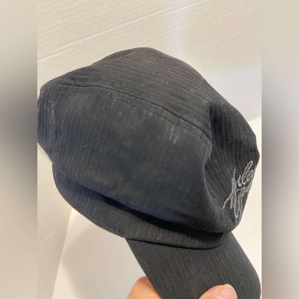Harley Davidson Women’s Embroidered Logo Cabbie Cadet Cap/Hat Black Small - Picture 12 of 12